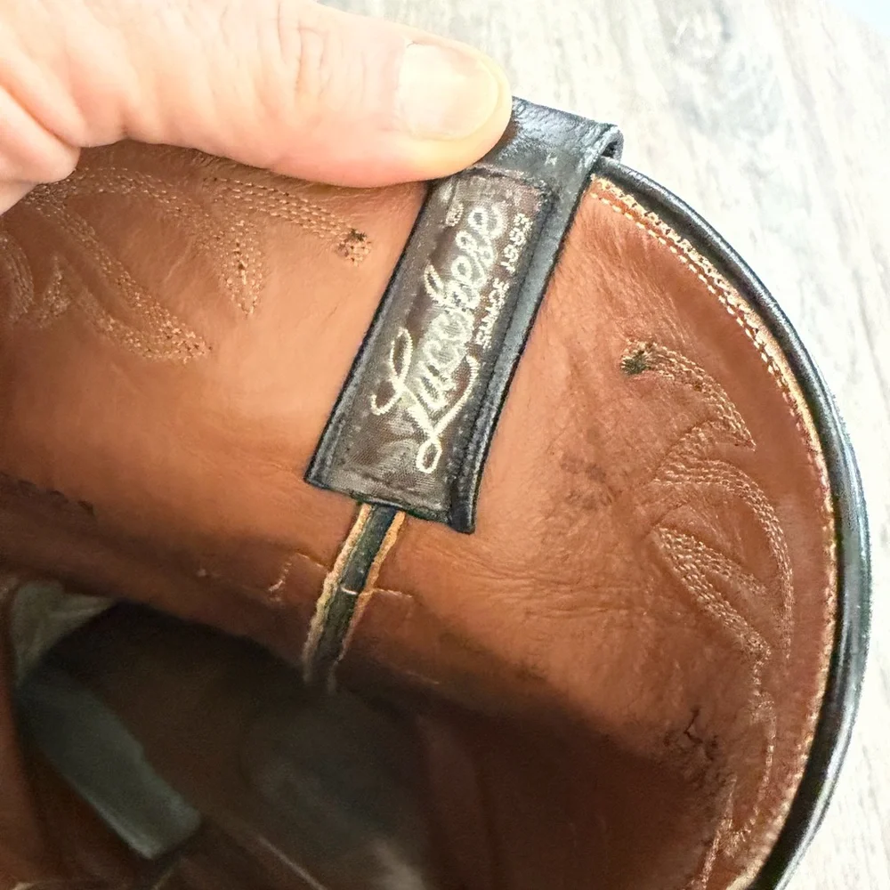 Lucchese smooth ostrich